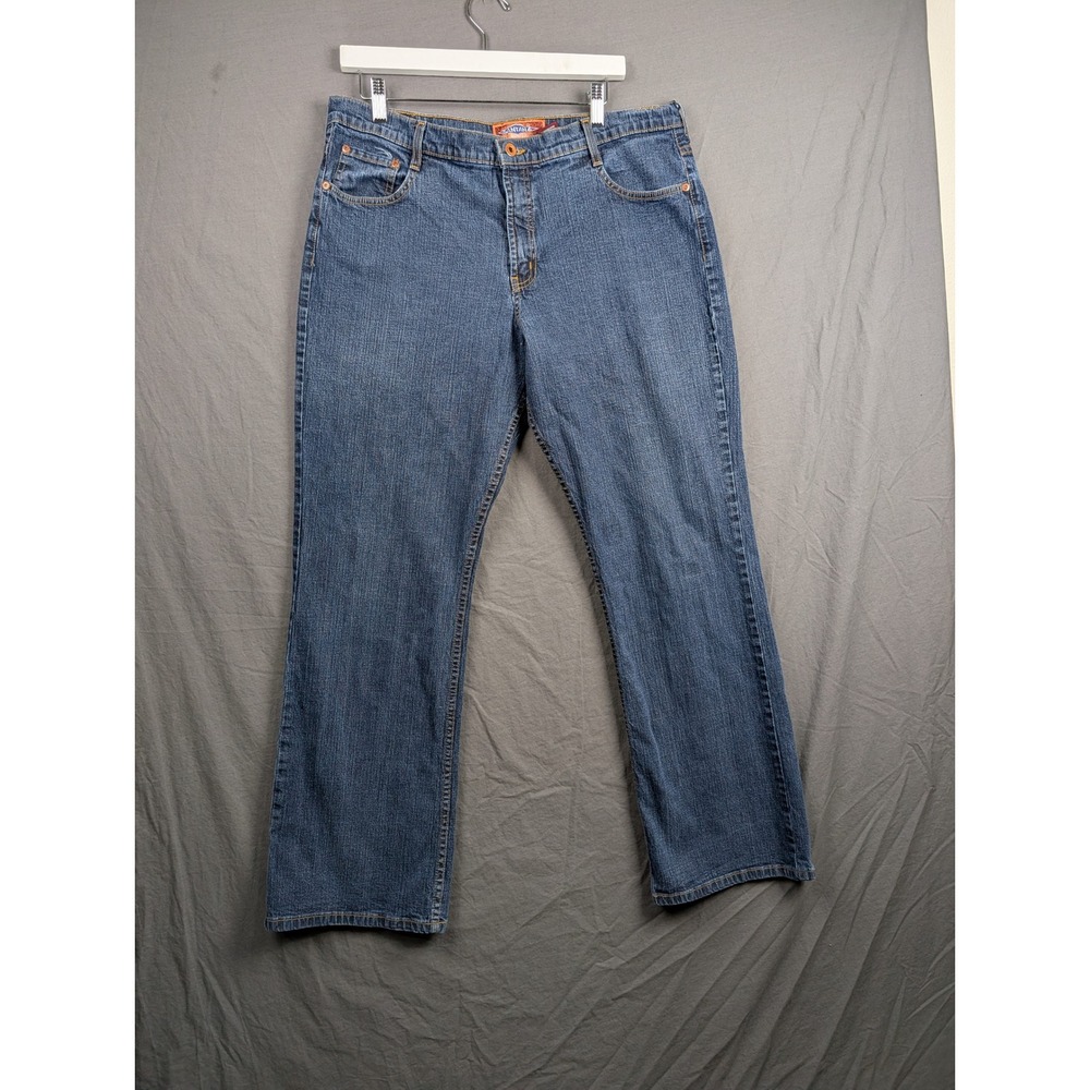 Santana‎ Mens Straight Leg Blue Denim Jeans  Size 36
